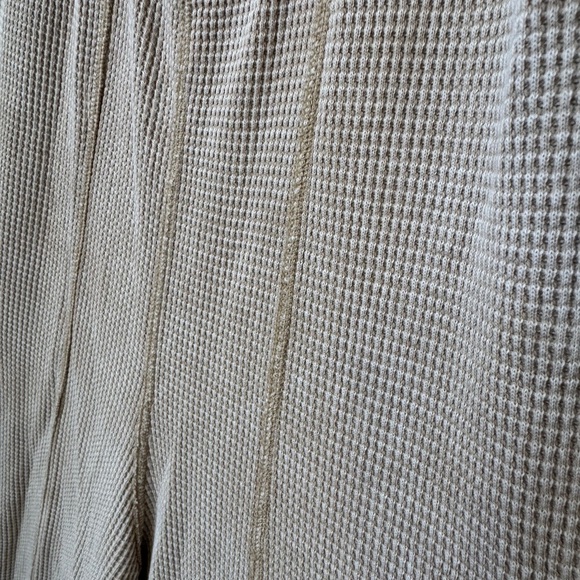 Mono B Beige Boho Jumpsuit with Pockets - Picture 6 of 7